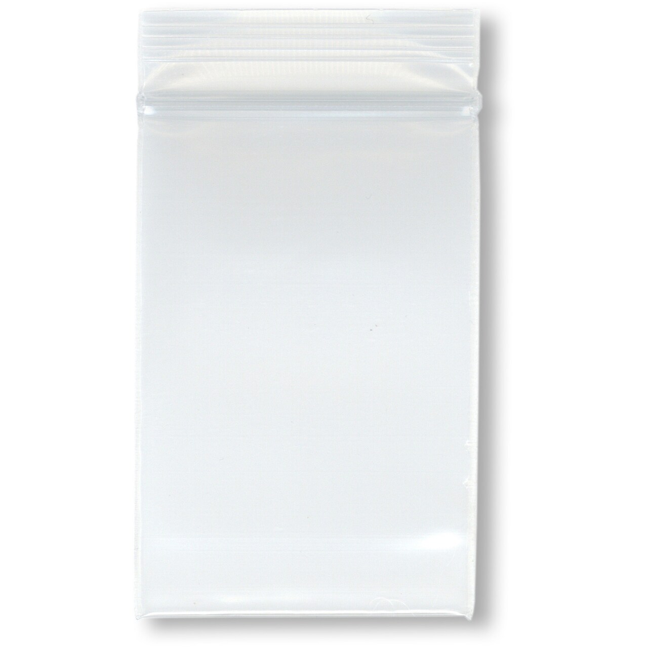Plymor 2" x 3" (Pack of 100), 6 Mil Industrial Duty Zipper Reclosable Plastic Bags